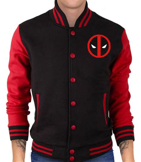 deadpool varsity jacket